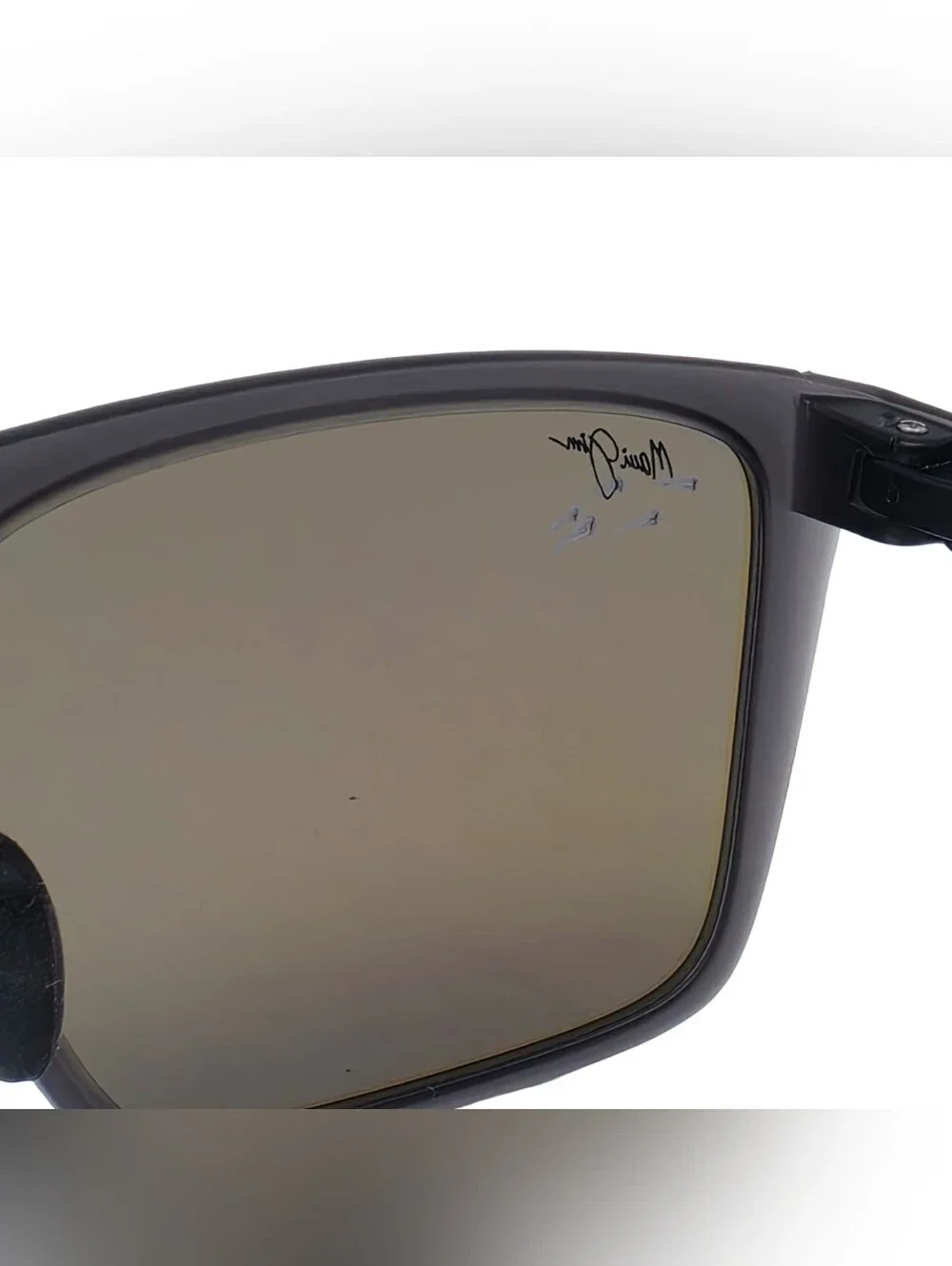 Maui Jim Honokalani MJ455-14 Polarized Sunglasses Translucent Black